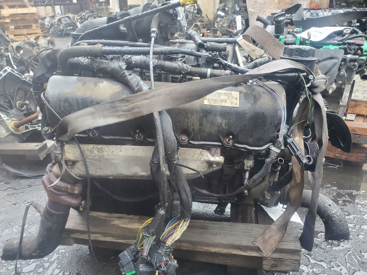 2005 JEEP GRAND CHEROKEE 8cyl Gasoline 4.7 ENGINE ASSEMBLY - 400606 — photo 3