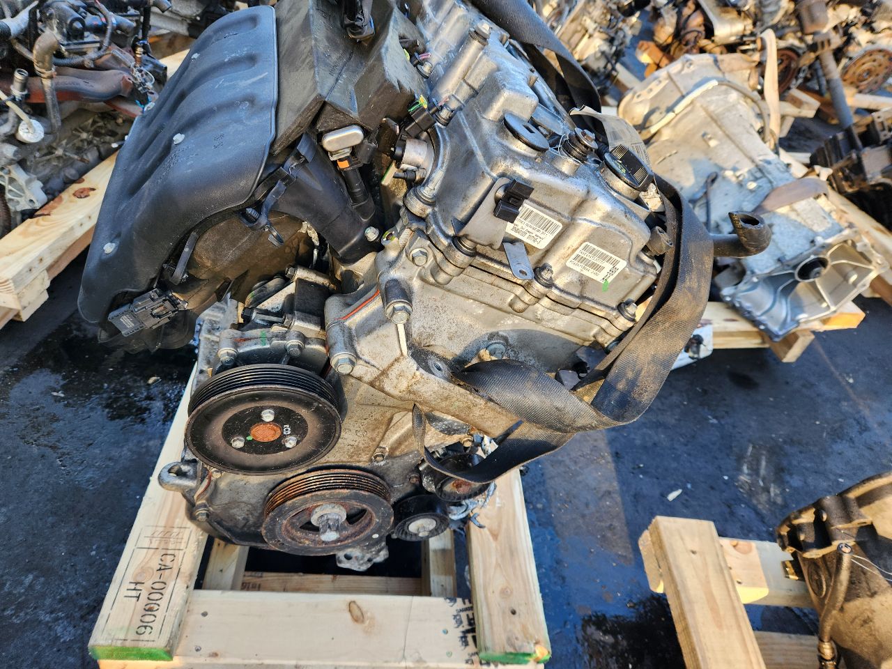 2016 FIAT 500 4cyl Gasoline 2.4 ENGINE ASSEMBLY - 401197
