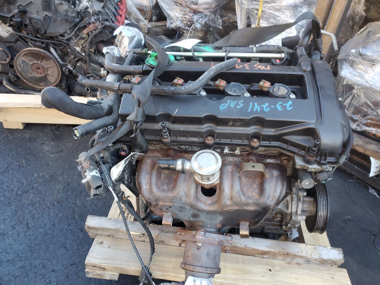 2013 DODGE AVENGER 4cyl Gasoline 2.4 PZEV ENGINE ASSEMBLY - 401288 — photo 3