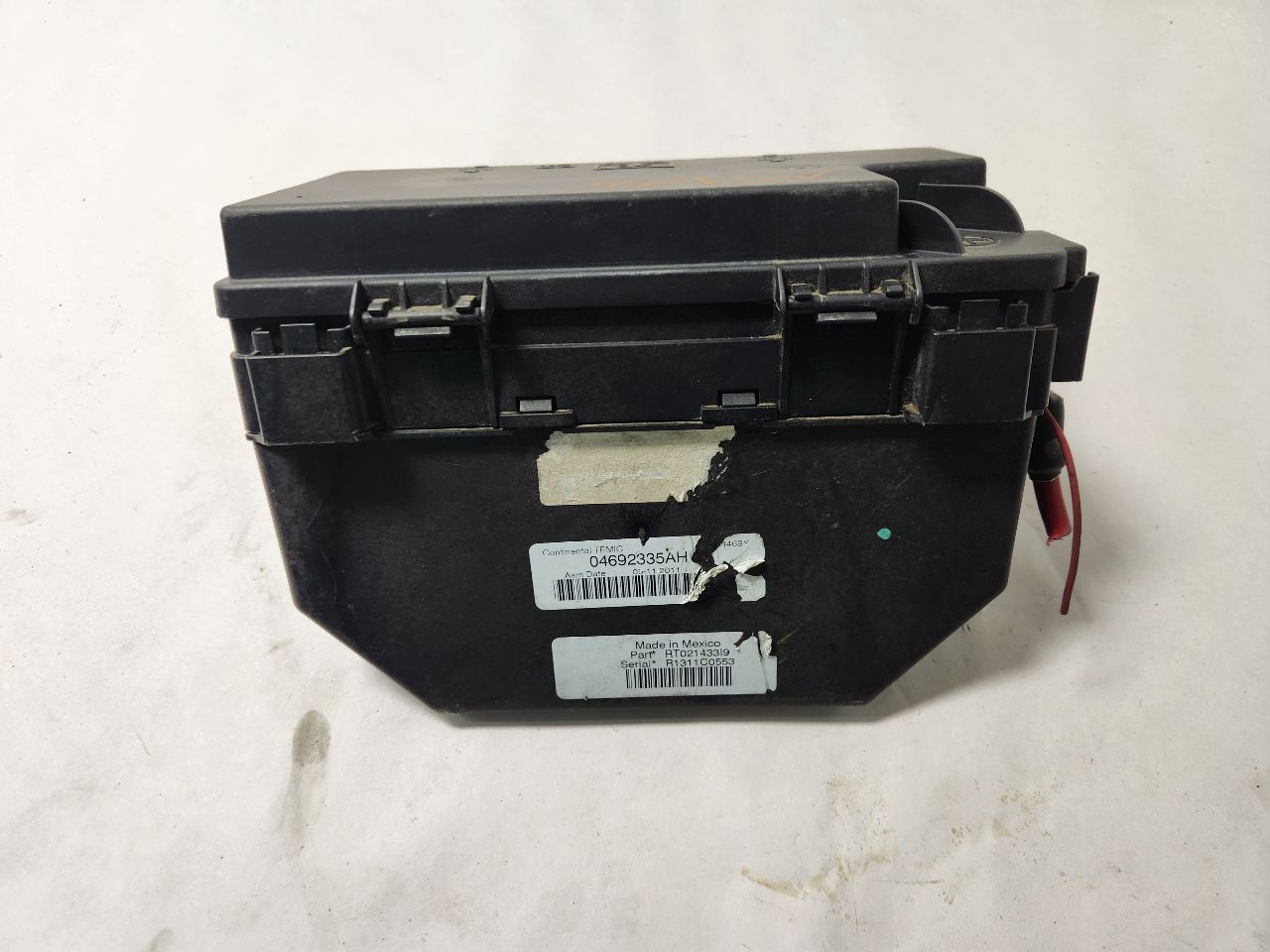 2011 DODGE CARAVAN 6 cyl Gas Flex Fuel 3.6 Chassis Cont Mod - 401405