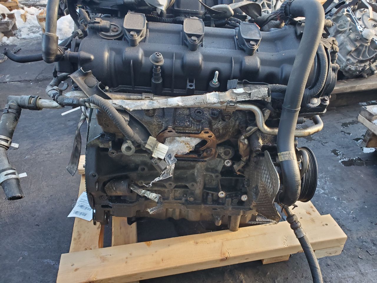 2011 DODGE CARAVAN 6 cyl Gas Flex Fuel 3.6 ENGINE ASSEMBLY - 401406 — photo 2