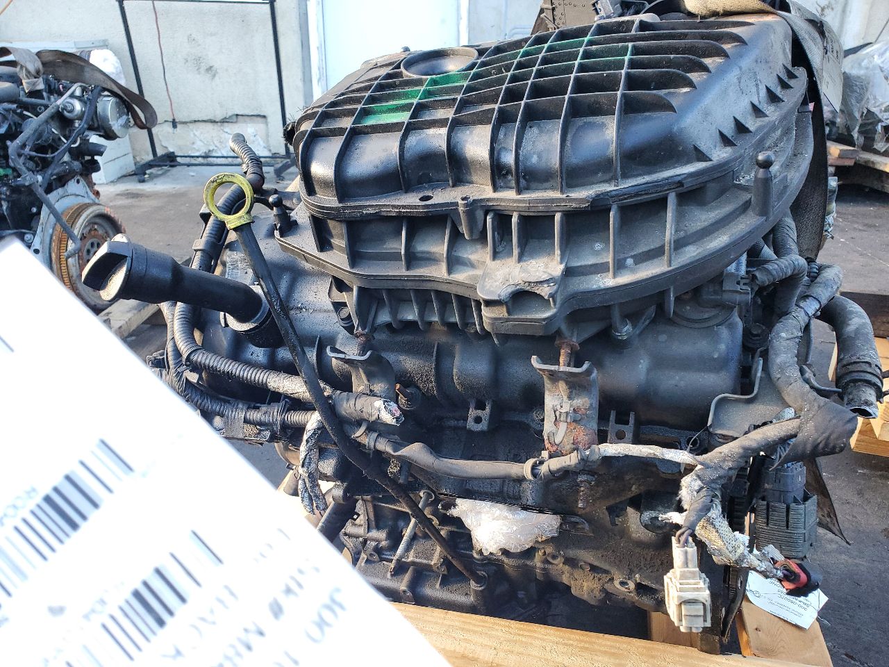 2011 DODGE CARAVAN 6 cyl Gas Flex Fuel 3.6 ENGINE ASSEMBLY - 401406 — photo 3