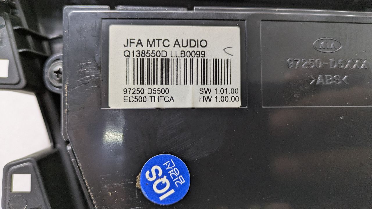2017 KIA OPTIMA 4cyl Gasoline 2.4 TEMP CONTROL - 401838 — photo 4