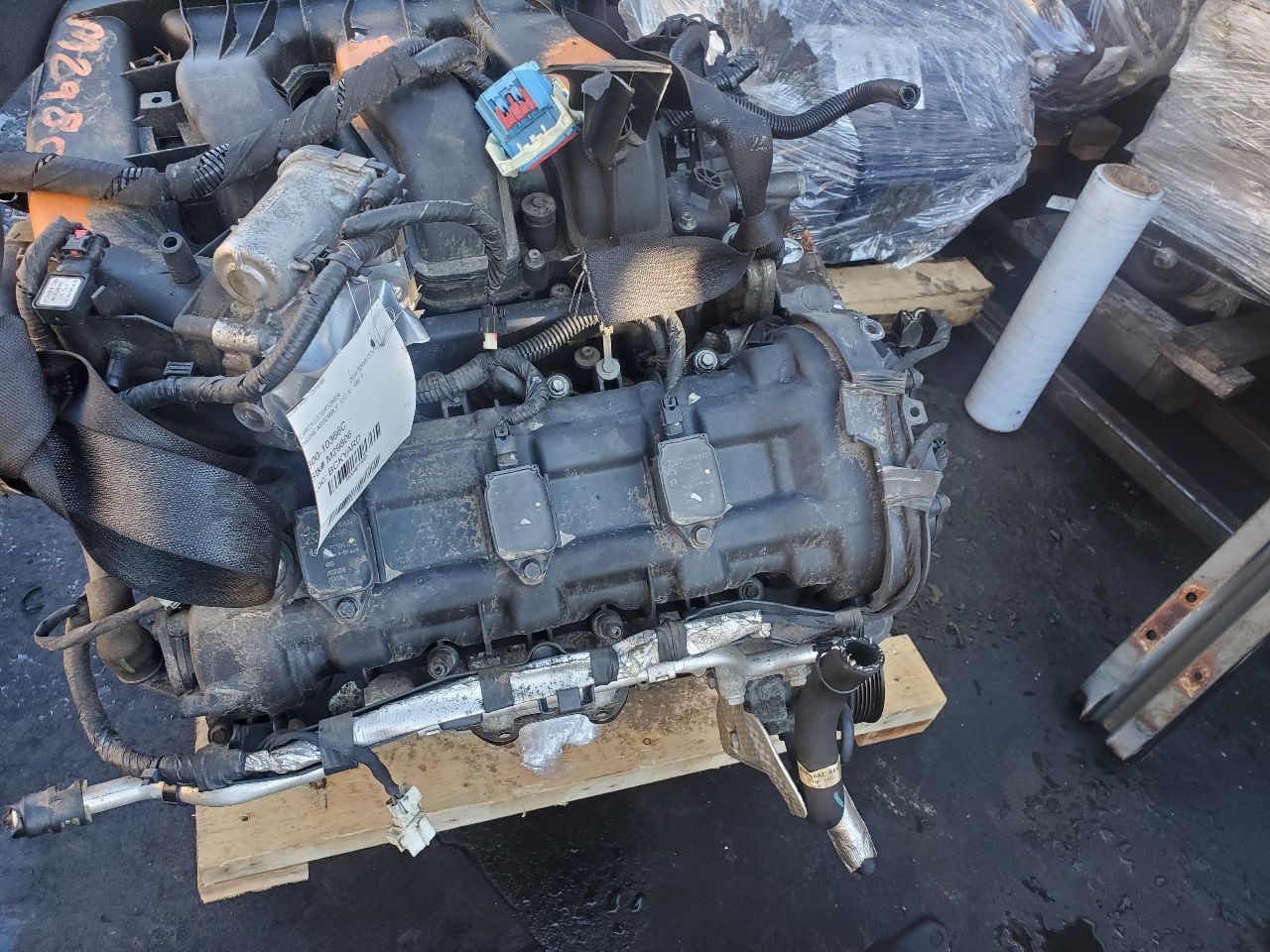 2014 CHRYSLER TOWN & COUNTRY 6cyl Gasoline 3.6 ENGINE ASSEMBLY - 401865