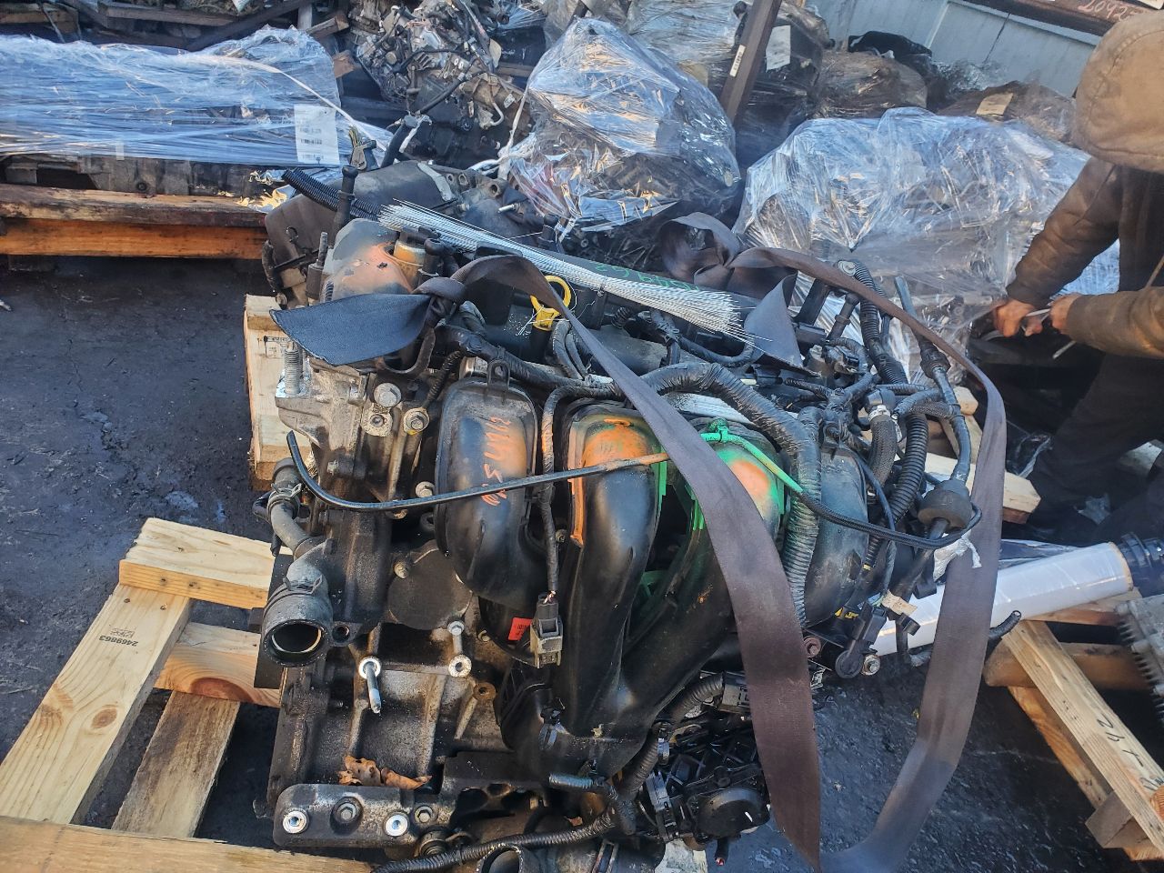 2017 FORD C-MAX 2.0L 4cyl Hybrid VVT ENGINE ASSEMBLY - 402007 — photo 2