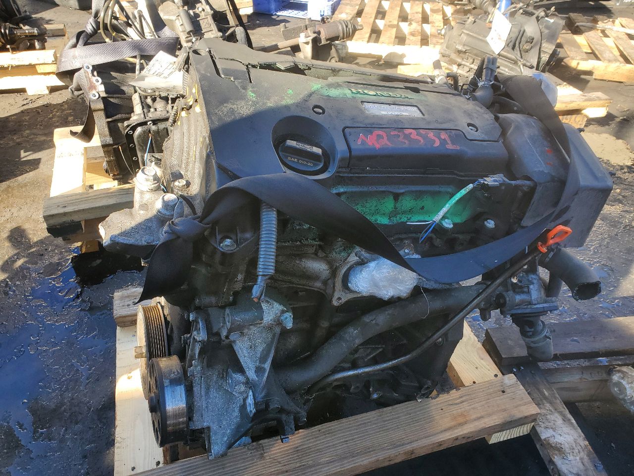 2018 HONDA CR-V 2.4L 4cyl Gasoline VVT ENGINE ASSEMBLY - 402065 — photo 2