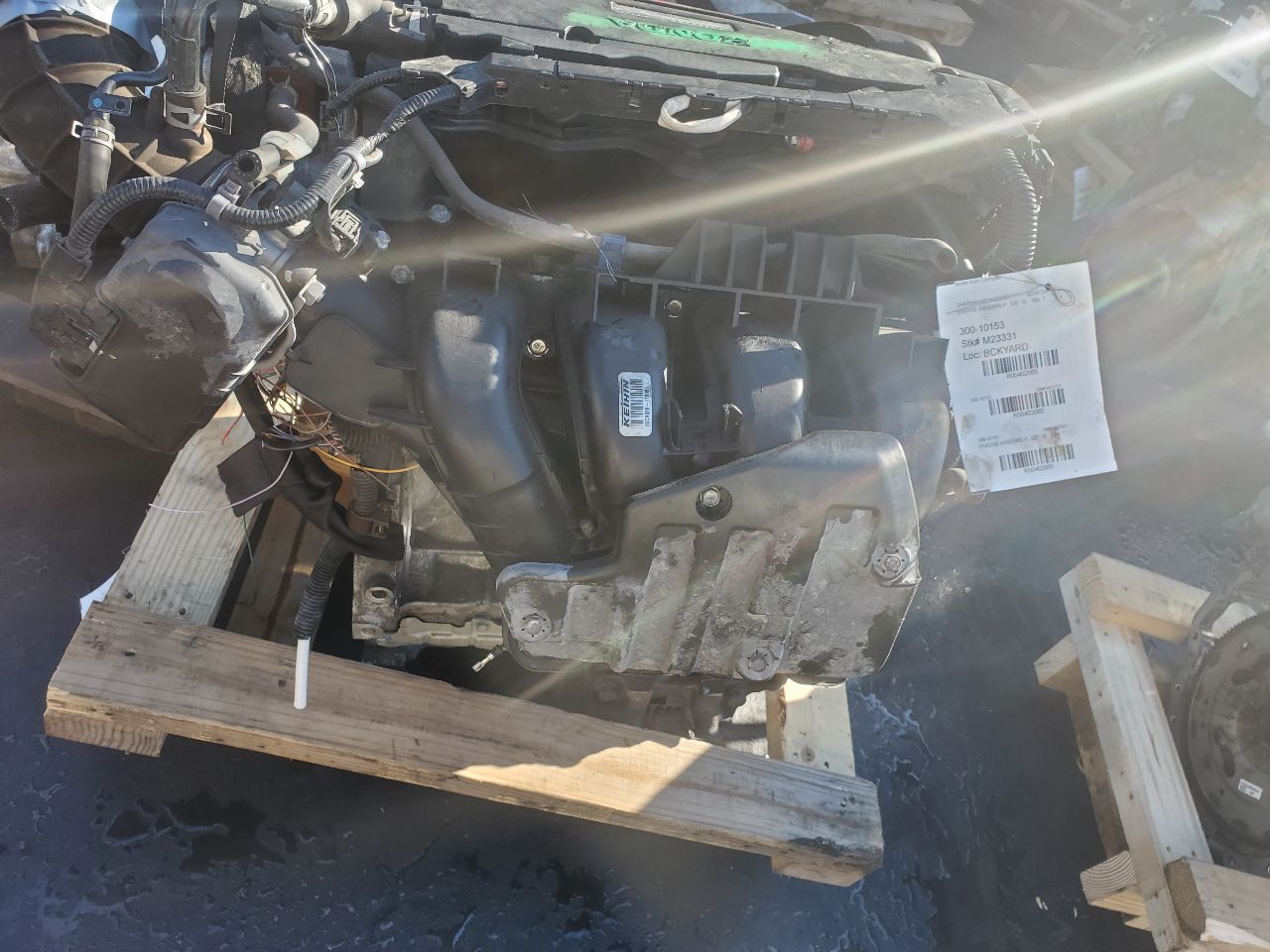 2018 HONDA CR-V 2.4L 4cyl Gasoline VVT ENGINE ASSEMBLY - 402065 — photo 4