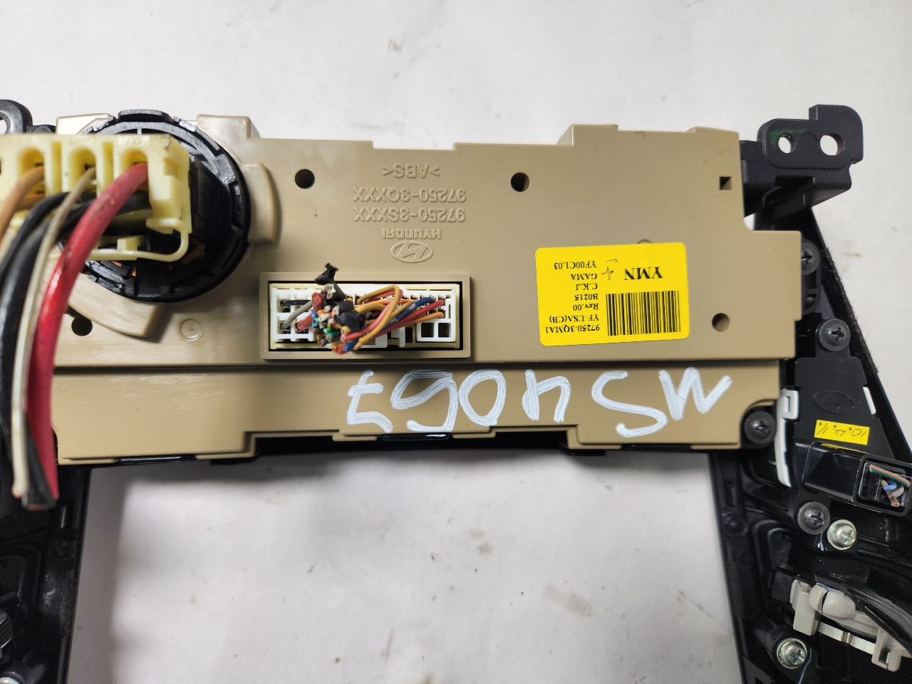 2011 HYUNDAI SONATA 4cyl Gasoline 2.4 TEMP CONTROL - 402104 — photo 4
