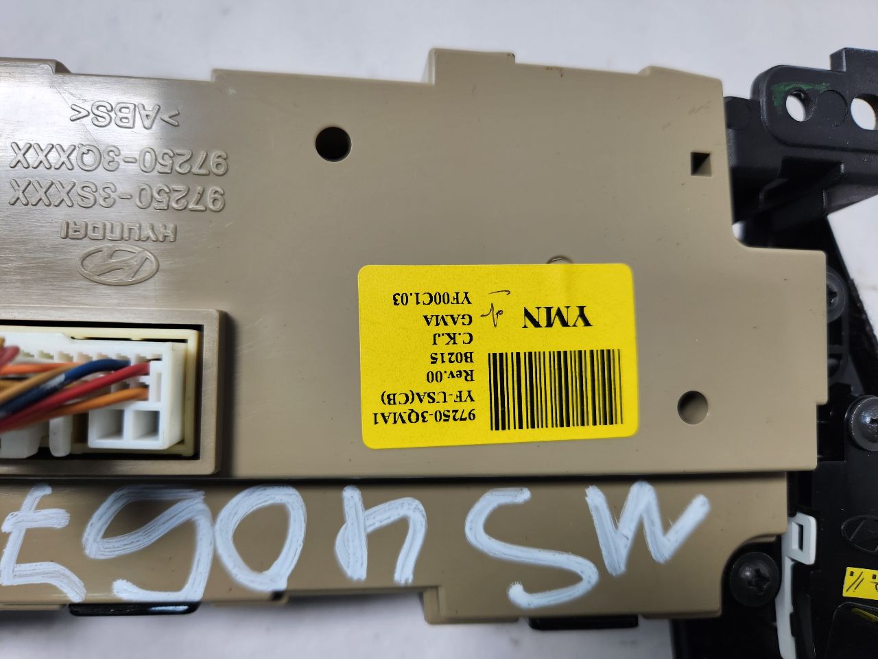 2011 HYUNDAI SONATA 4cyl Gasoline 2.4 TEMP CONTROL - 402104 — photo 5