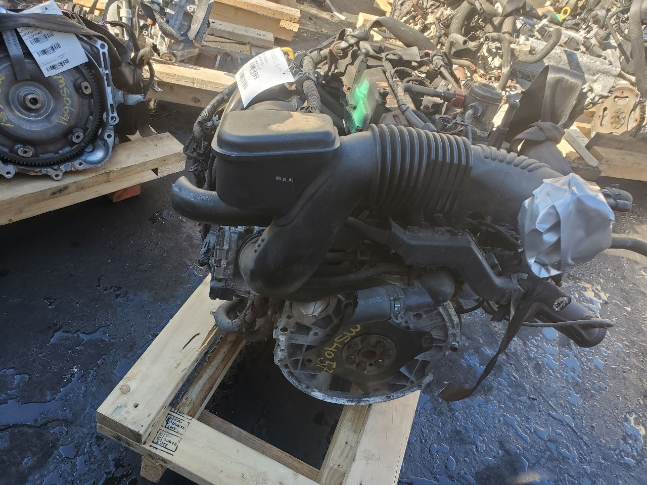 2011 HYUNDAI SONATA 4cyl Gasoline 2.4 ENGINE ASSEMBLY - 402116