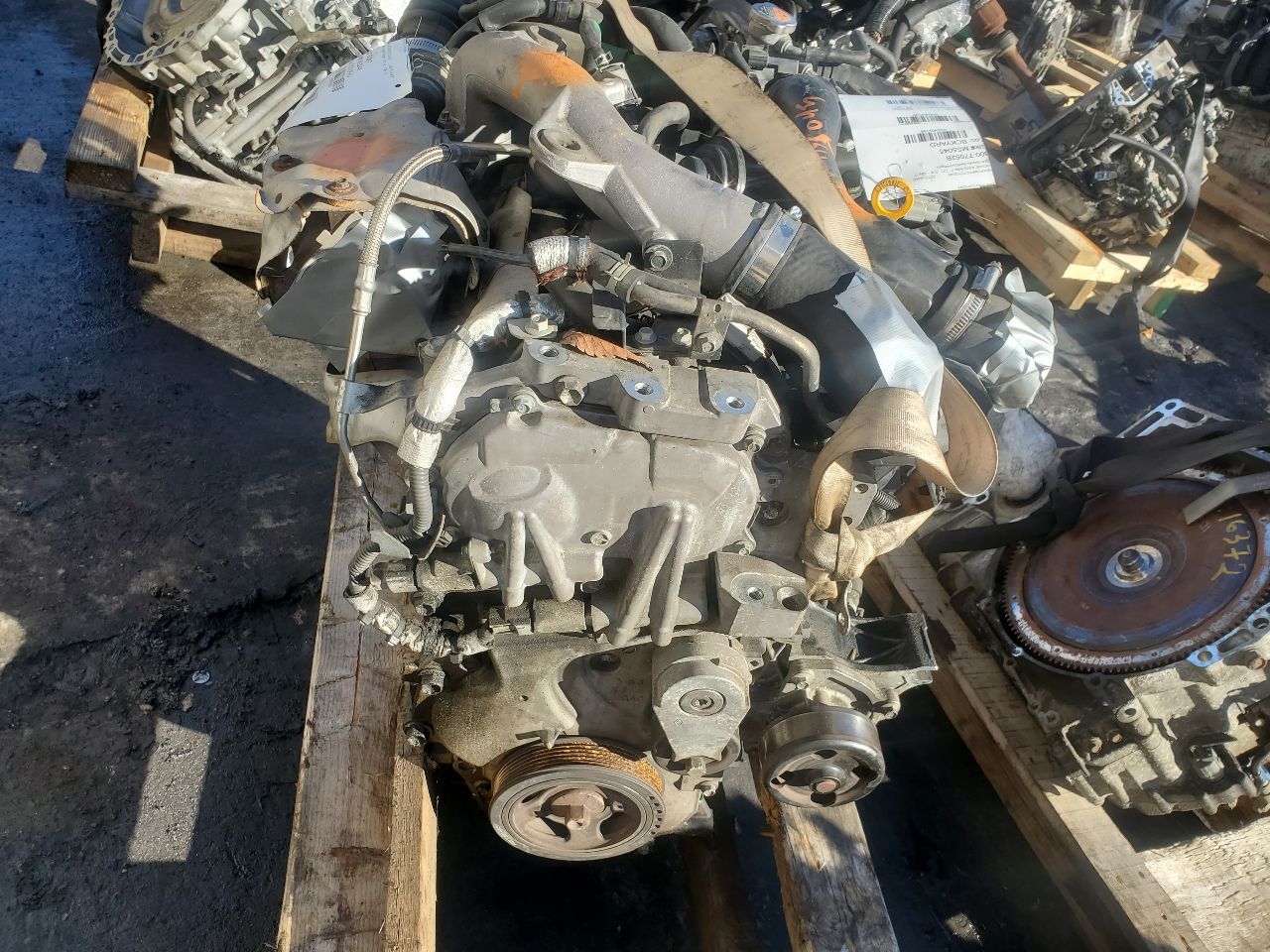 2013 NISSAN JUKE 4cyl Gasoline Turbo 1.6 ENGINE ASSEMBLY - 402199
