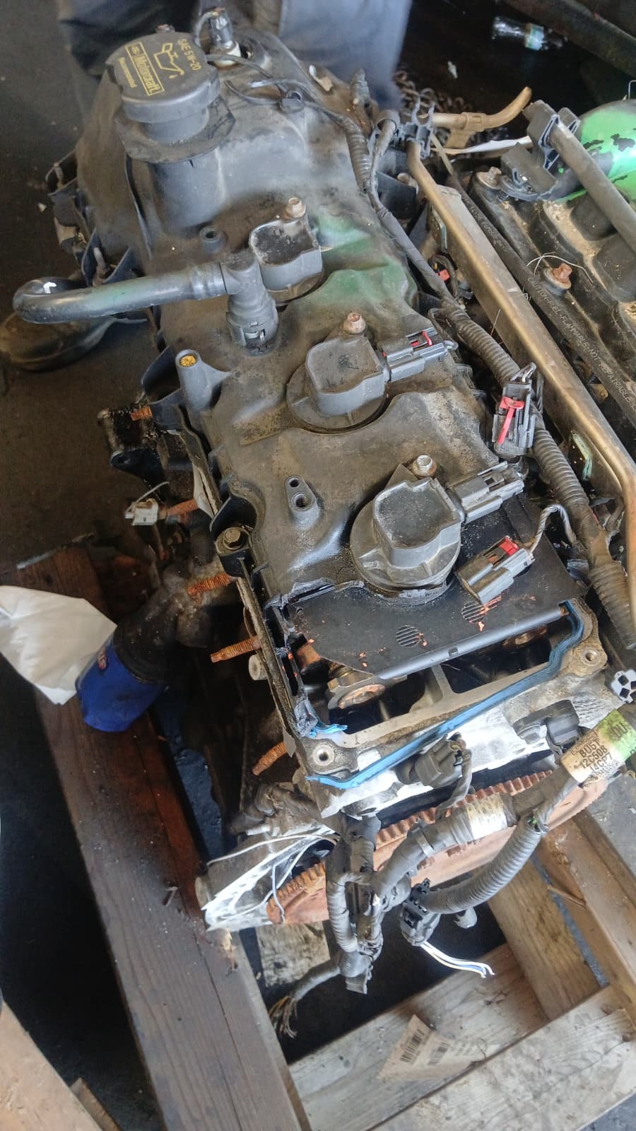 2015 FORD EXPLORER 6cyl Gasoline 3.5 ENGINE ASSEMBLY - 402673 — photo 6