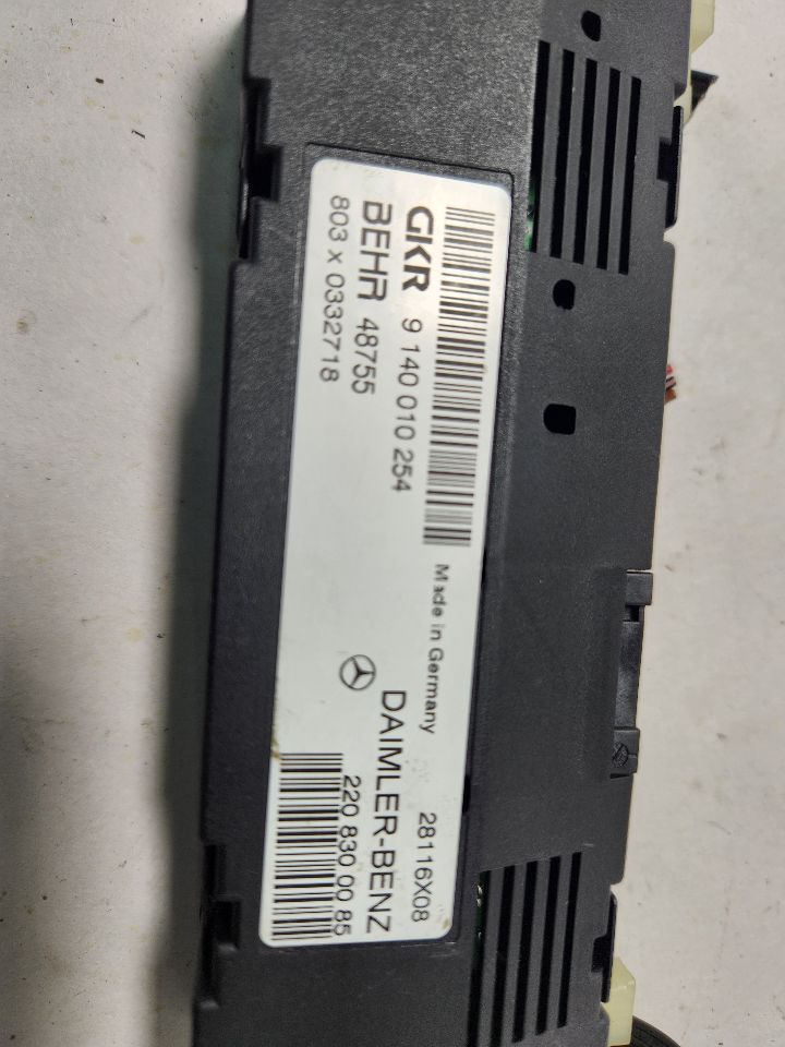 2002 MERCEDES-BENZ S-CLASS 12cyl Gasoline 5.8 Chassis Cont Mod - 402928 — photo 2