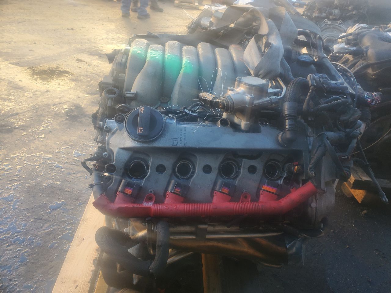 2012 AUDI S5 8cyl Gasoline 4.2 ENGINE ASSEMBLY - 403630 — photo 2