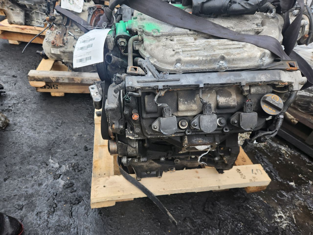 2014 HONDA PILOT 6cyl Gasoline 3.5 ENGINE ASSEMBLY - 403830 — photo 6