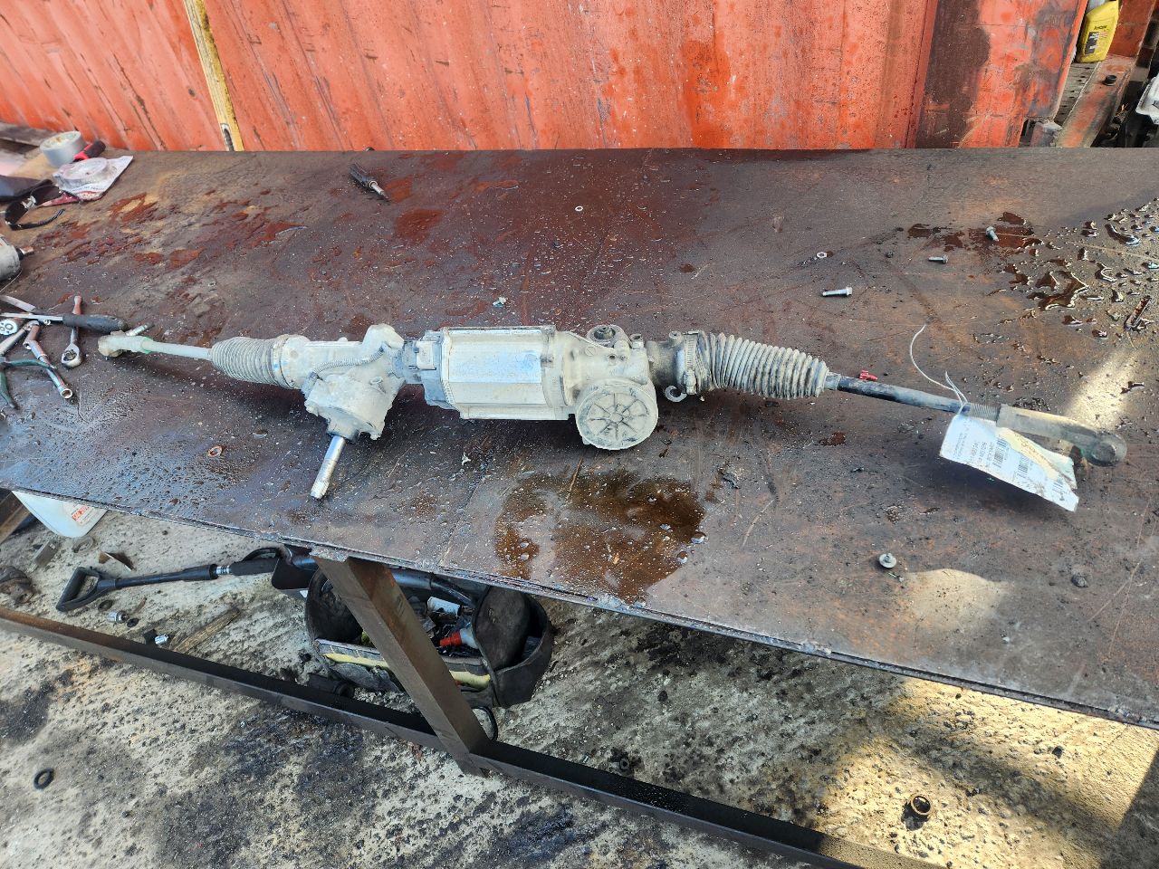 2016 DODGE DART 4cyl Gasoline 2.4 PZEV STEERING GEAR RACK - 404184