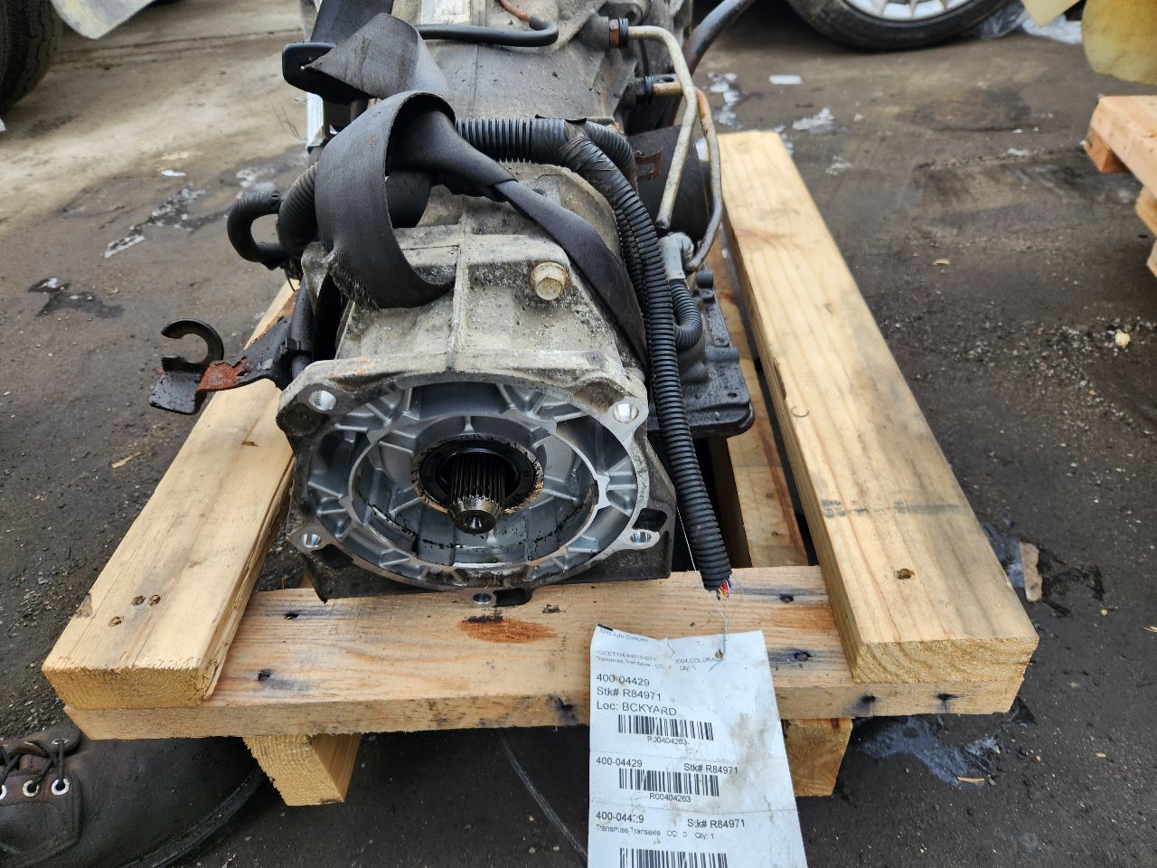 2004 CHEVROLET COLORADO 5cyl Gasoline 3.5 Transmiss,Transaxle - 404263