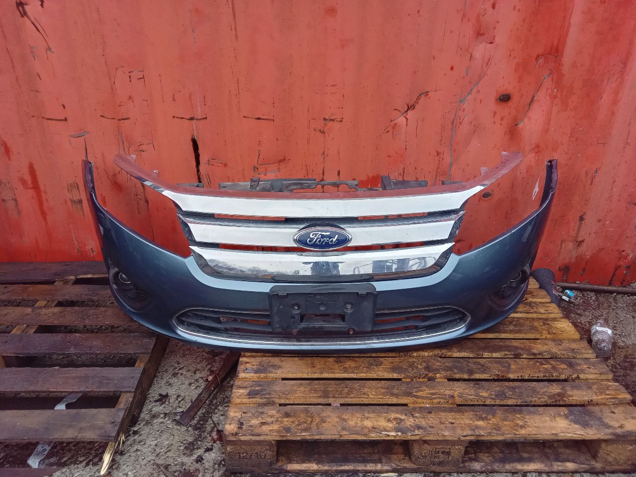 2012 FORD FUSION 4cyl Gasoline 2.5 BUMPER ASSY, FRONT - 404285 — photo 2