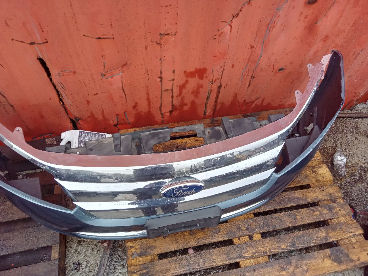 2012 FORD FUSION 4cyl Gasoline 2.5 BUMPER ASSY, FRONT - 404285 — photo 3