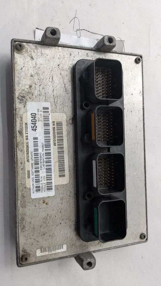 2009 JEEP WRANGLER 6cyl Gasoline 3.8 Eng/Motor Cont Mod - 404386