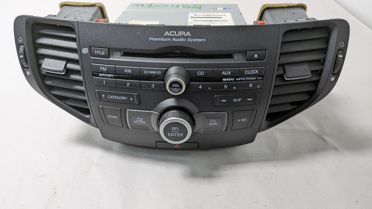2013 ACURA TSX 2.4L 4cyl Gasoline VVT Radio Audio - 404433