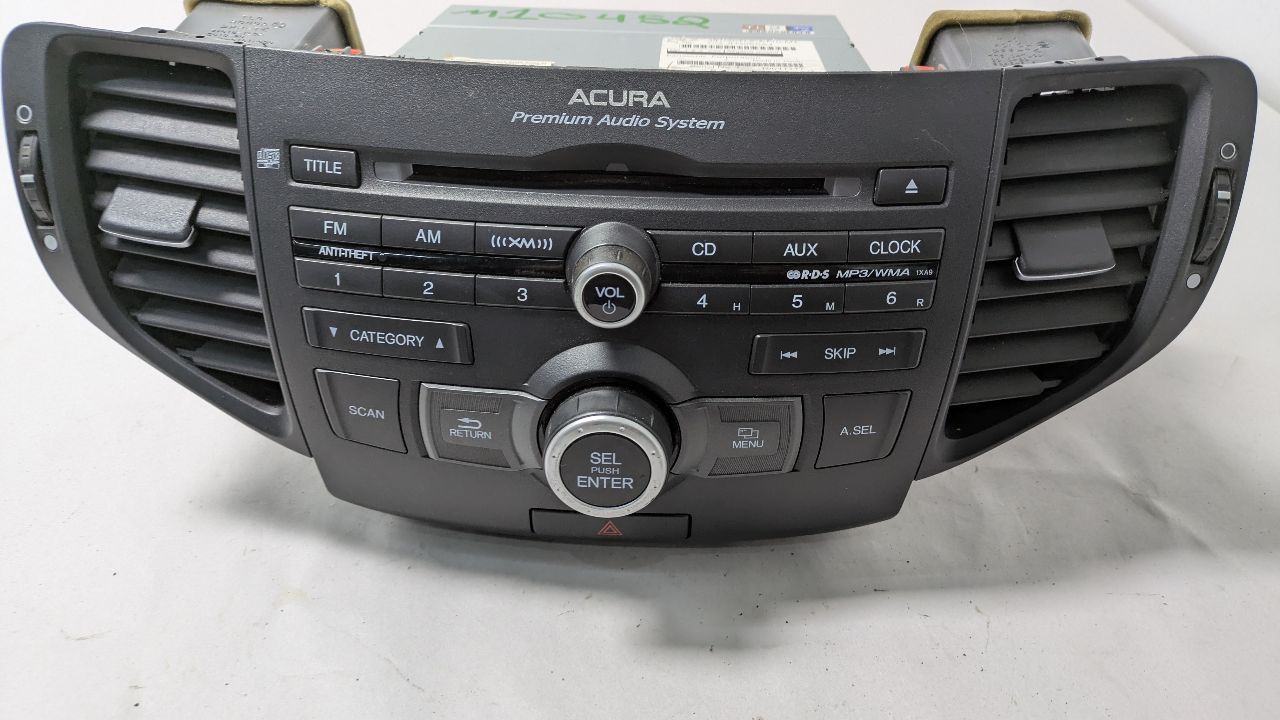 2013 ACURA TSX 2.4L 4cyl Gasoline VVT Radio Audio - 404433 — photo 2