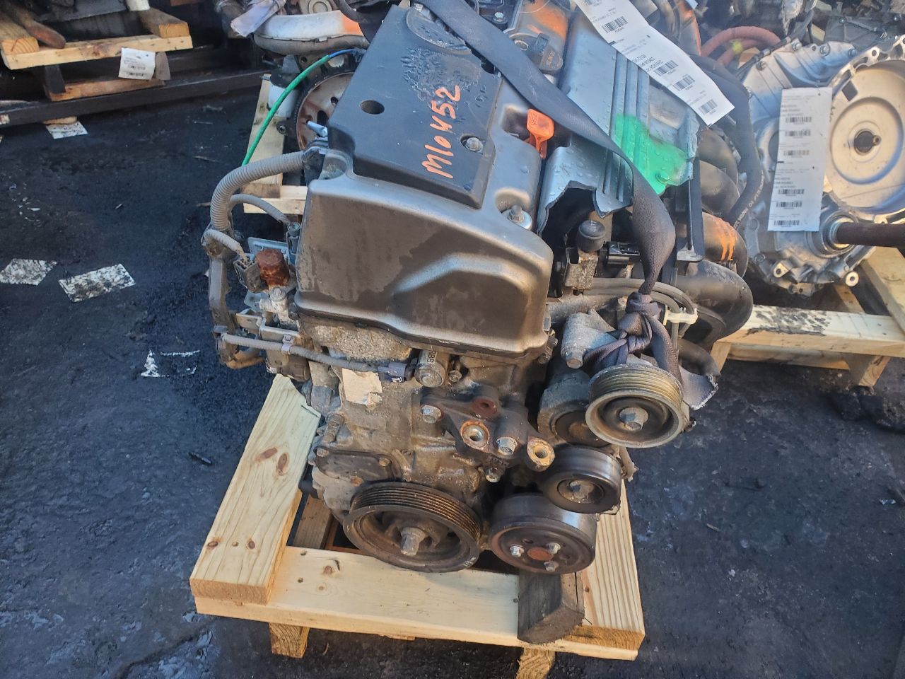 2013 ACURA TSX 2.4L 4cyl Gasoline VVT ENGINE ASSEMBLY - 404443