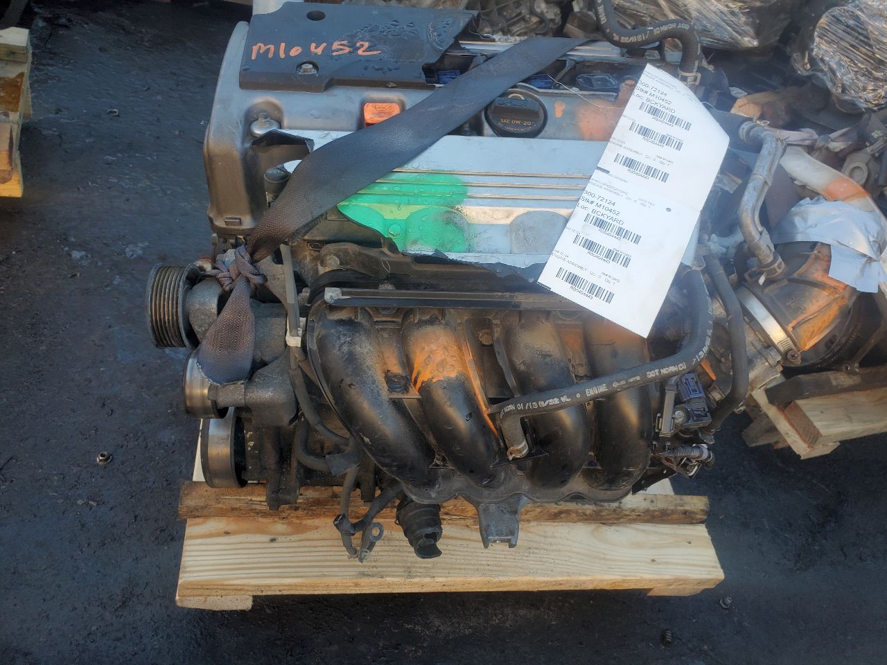 2013 ACURA TSX 2.4L 4cyl Gasoline VVT ENGINE ASSEMBLY - 404443 — photo 2
