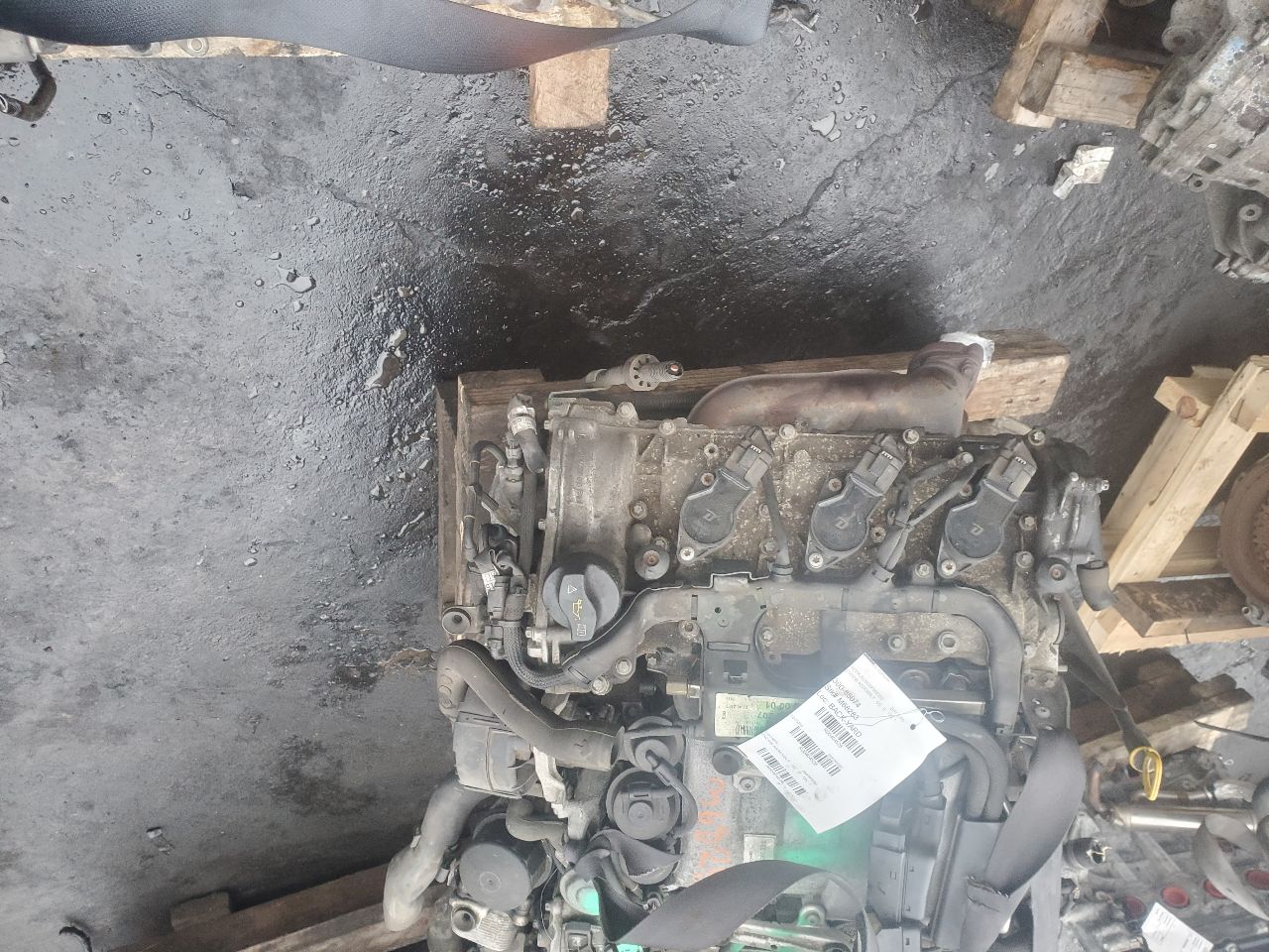 2011 MERCEDES-BENZ E-CLASS 6cyl Gasoline 3.5 ENGINE ASSEMBLY - 404526 — photo 3