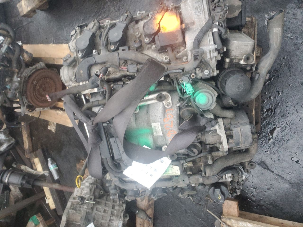 2011 MERCEDES-BENZ E-CLASS 6cyl Gasoline 3.5 ENGINE ASSEMBLY - 404526 — photo 5