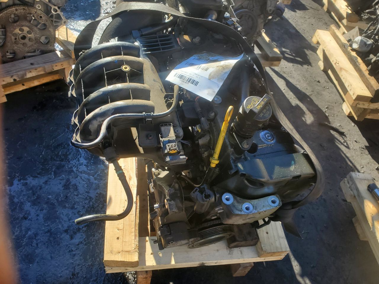 2013 FIAT 500 4cyl Gasoline 1.4 ENGINE ASSEMBLY - 404655 — photo 2