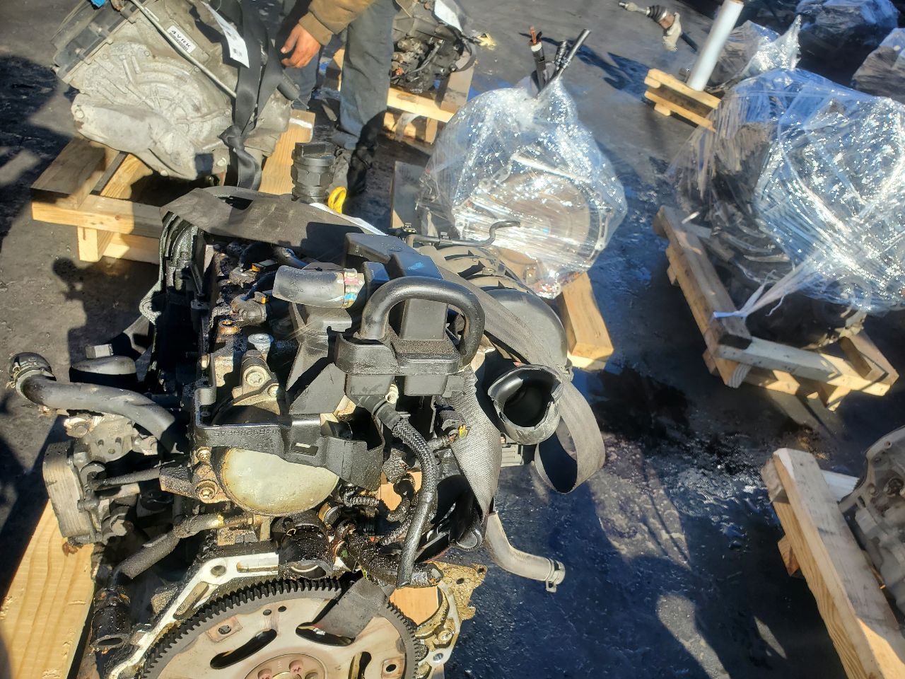 2013 FIAT 500 4cyl Gasoline 1.4 ENGINE ASSEMBLY - 404655 — photo 4