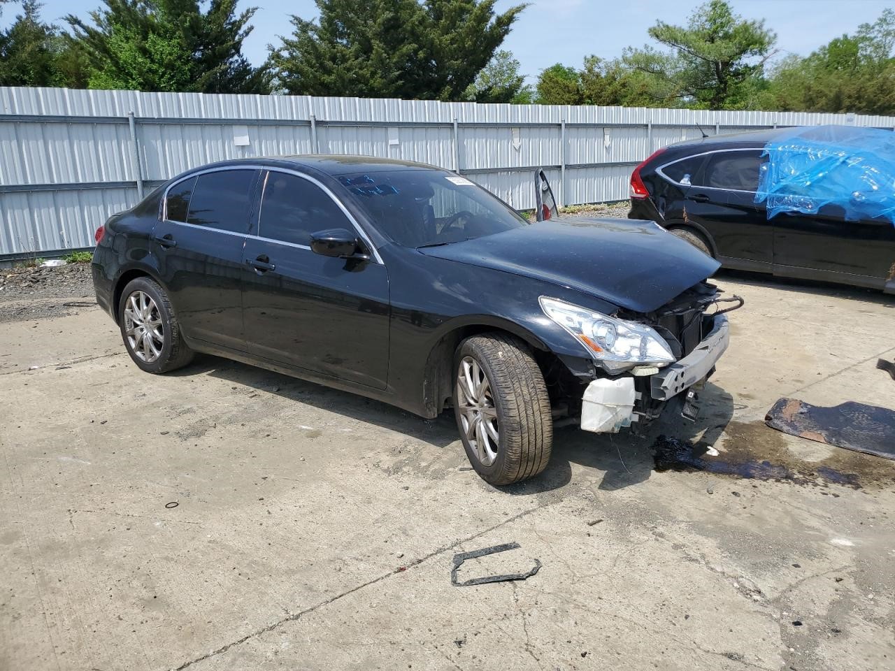 2012 INFINITI G37 6cyl Gasoline 3.7 ENGINE ASSEMBLY - 404811 — photo 4
