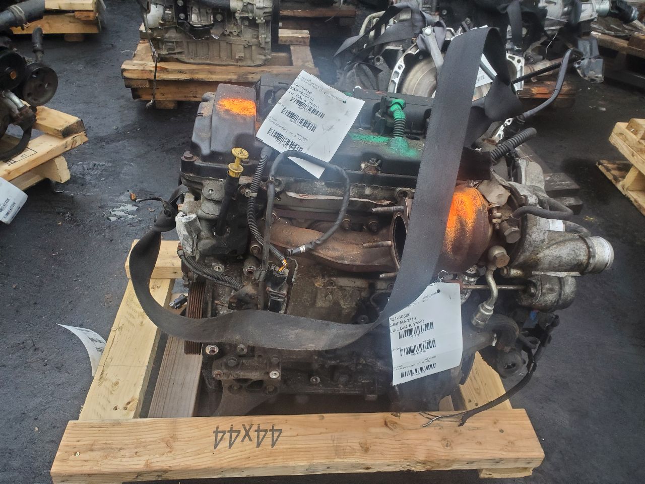 2008 MINI COOPER CLUBMAN 4cyl Gasoline Turbo 1.6 ENGINE ASSEMBLY - 405177