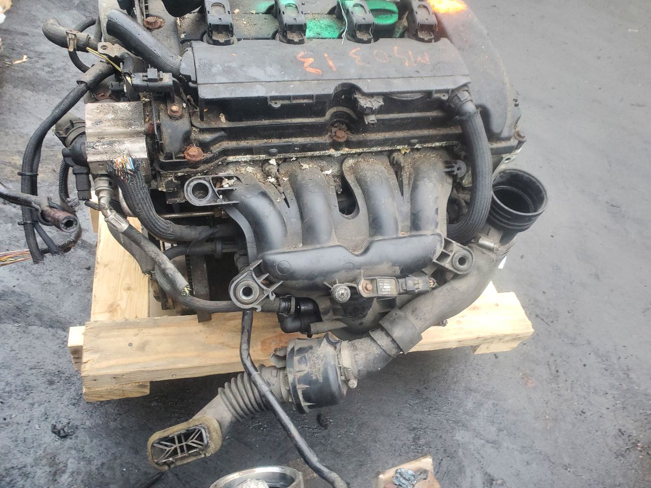 2008 MINI COOPER CLUBMAN 4cyl Gasoline Turbo 1.6 ENGINE ASSEMBLY - 405177 — photo 3