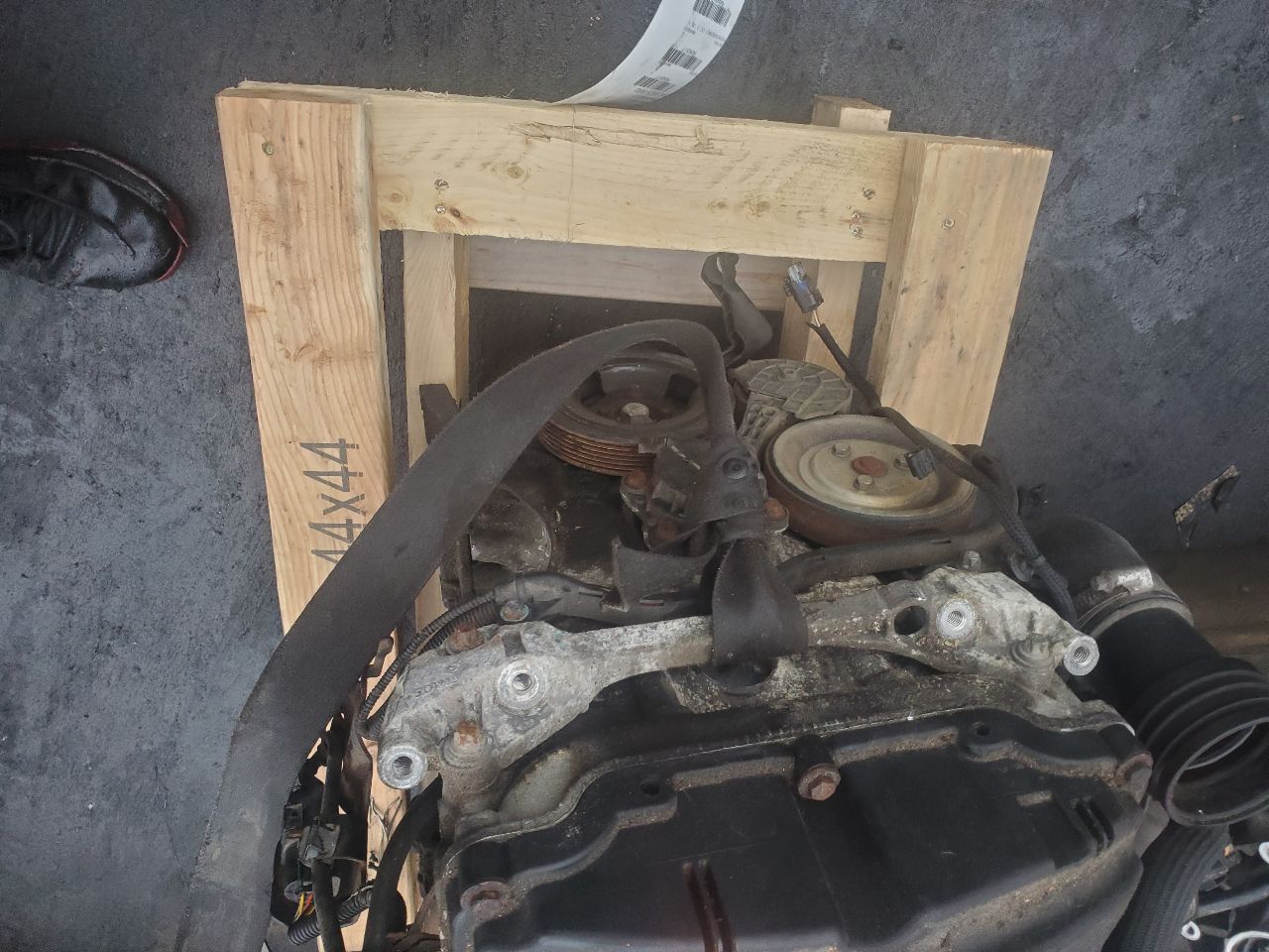 2008 MINI COOPER CLUBMAN 4cyl Gasoline Turbo 1.6 ENGINE ASSEMBLY - 405177 — photo 4