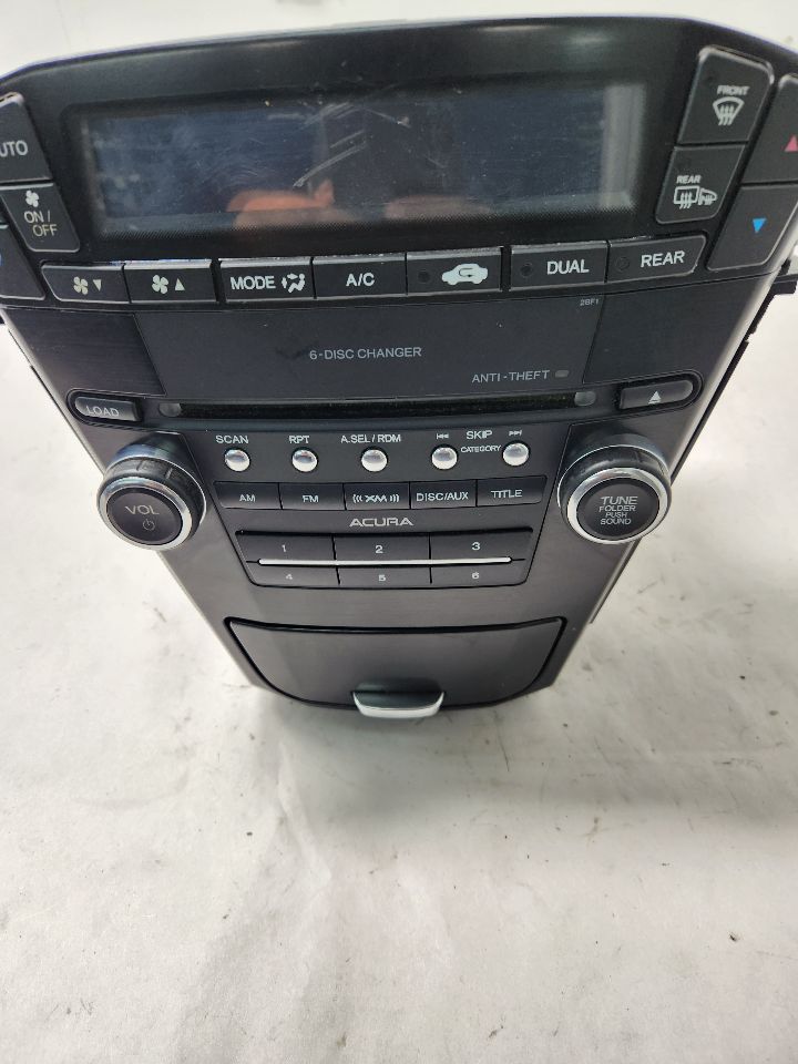 2011 ACURA MDX 3.7L 6cyl Gasoline VVT Radio Audio - 405371