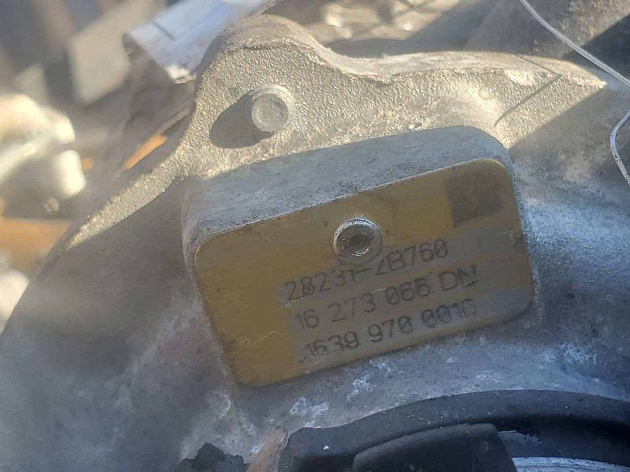2017 HYUNDAI TUCSON 4cyl Gasoline Turbo 1.6 Turbo-Supercharger - 405695 — photo 6