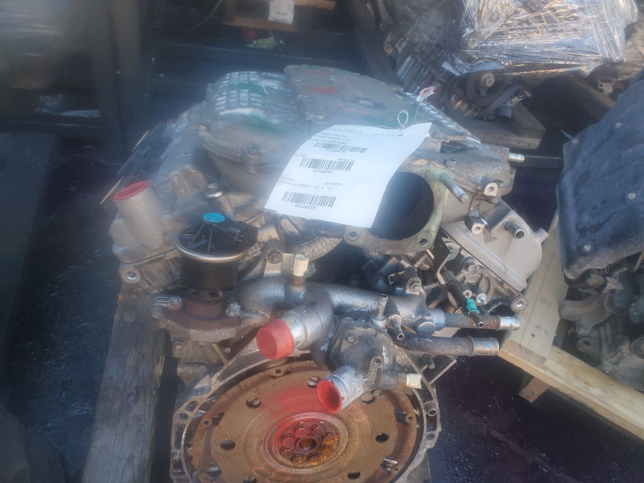 2010 HONDA ODYSSEY 6cyl Gasoline 3.5 ENGINE ASSEMBLY - 406205 — photo 2