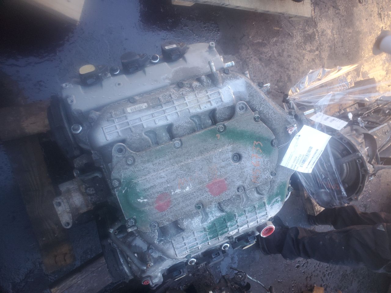 2010 HONDA ODYSSEY 6cyl Gasoline 3.5 ENGINE ASSEMBLY - 406205 — photo 5