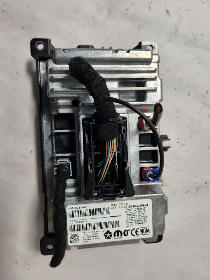 2019 JEEP CHEROKEE 2.4L 4cyl Gasoline VVT Radio Audio - 406396