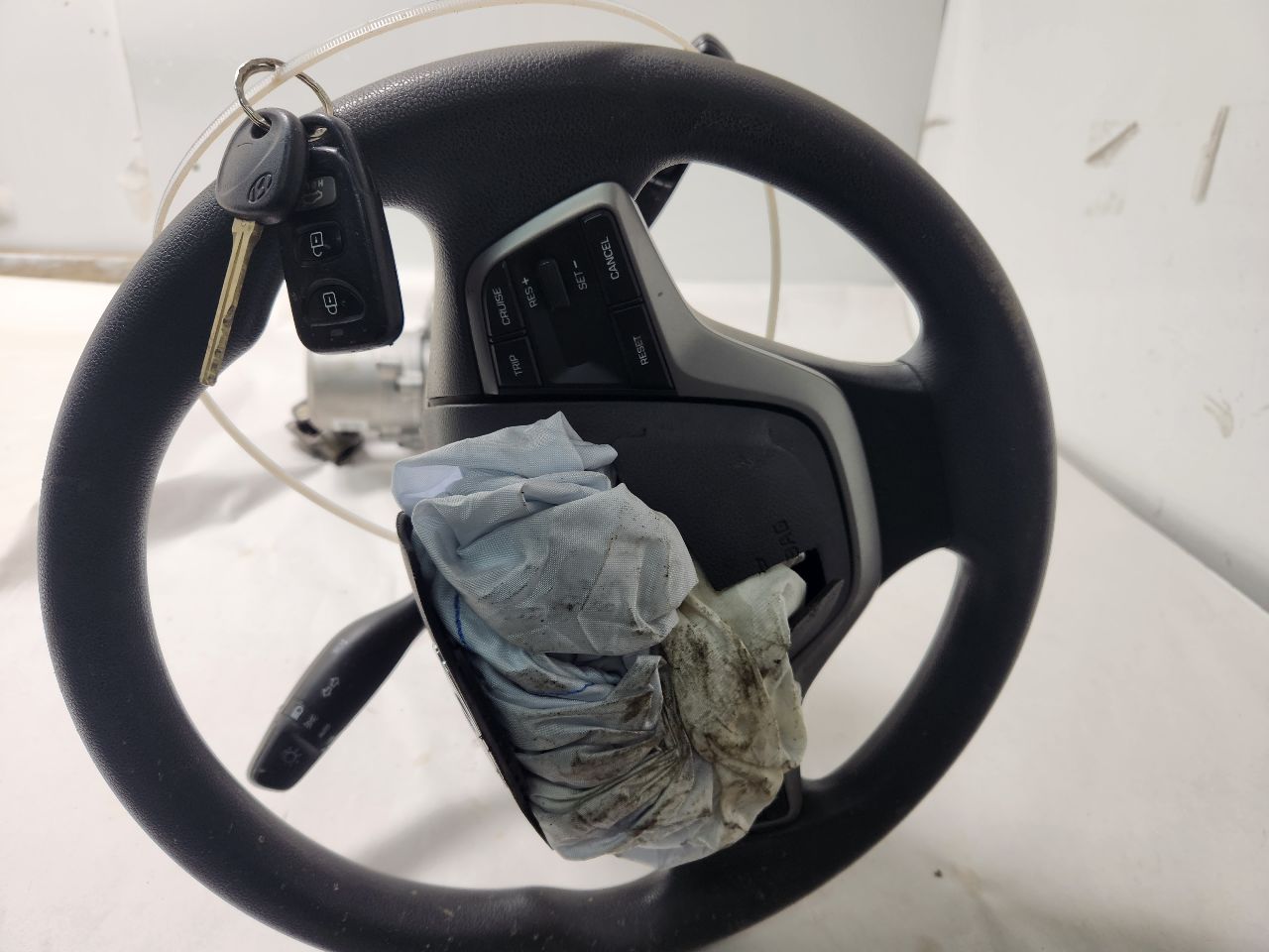2017 HYUNDAI ELANTRA 4cyl Gasoline 2.0 STEERING COLUMN - 406462