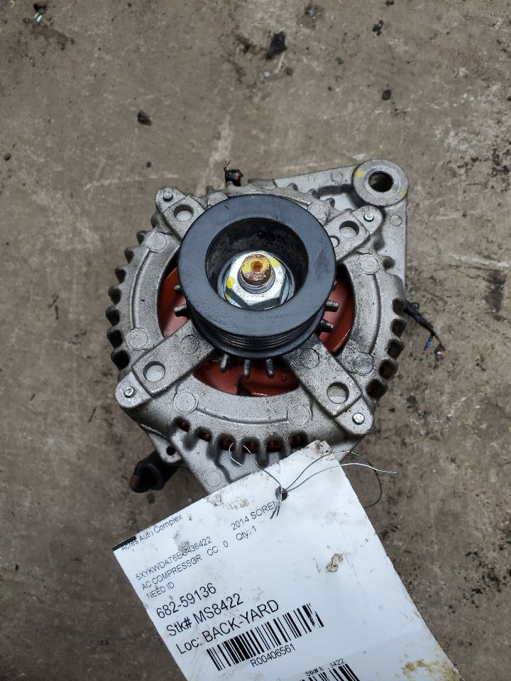 2014 KIA SORENTO 6cyl Gasoline 3.3 AC COMPRESSOR - 406561 — photo 5