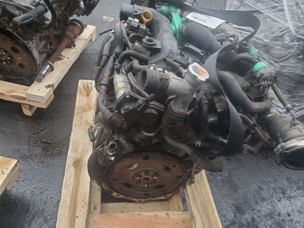 2013 NISSAN JUKE 4cyl Gasoline Turbo 1.6 ENGINE ASSEMBLY - 406579