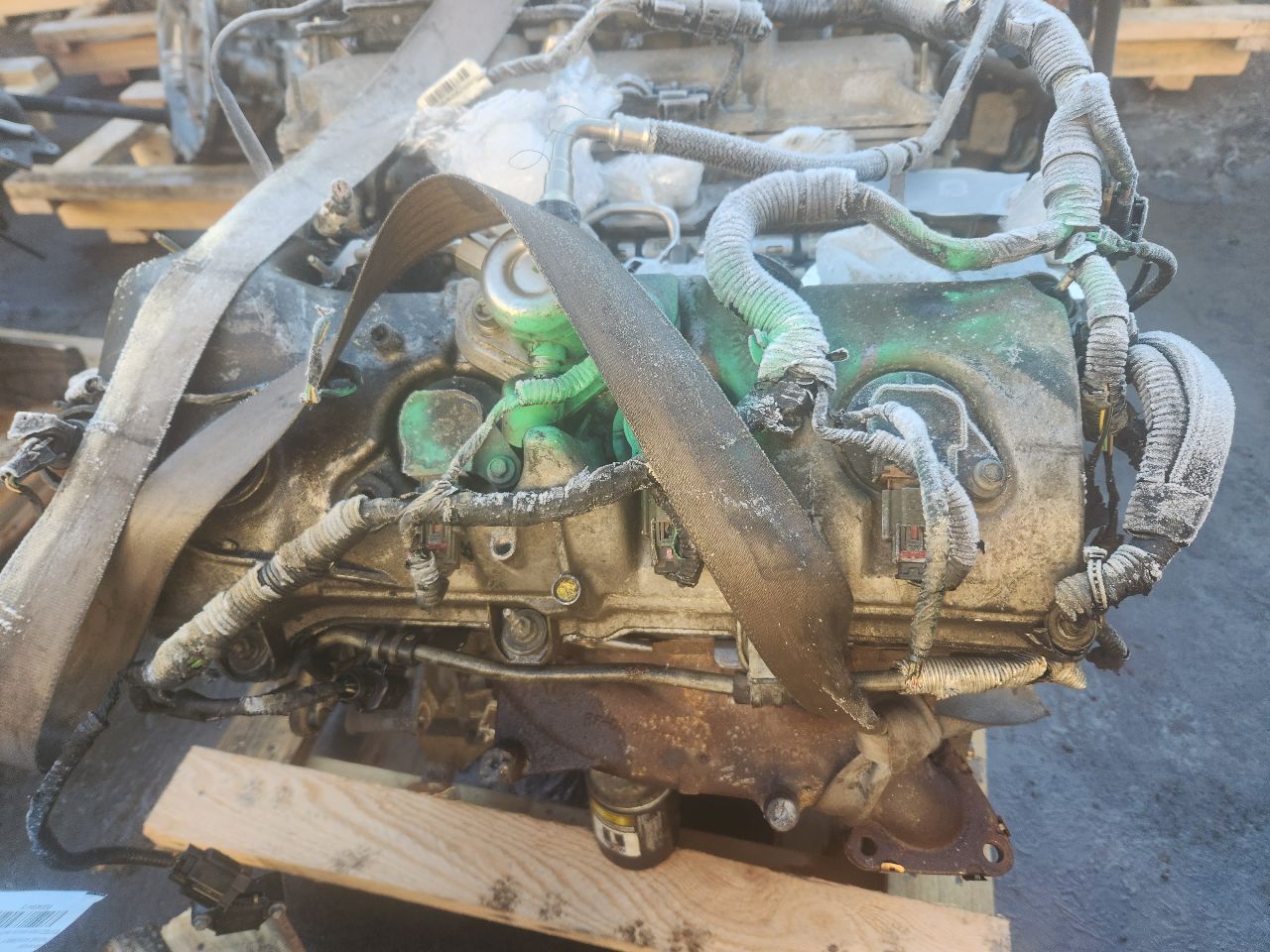 2014 FORD EXPLORER 6cyl Gasoline Turbo 3.5 ENGINE ASSEMBLY - 406985 — photo 2