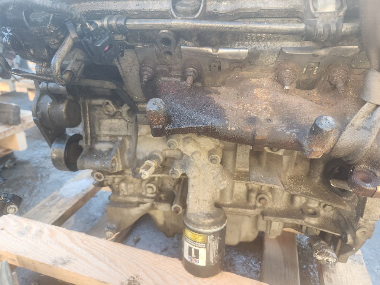 2014 FORD EXPLORER 6cyl Gasoline Turbo 3.5 ENGINE ASSEMBLY - 406985 — photo 3