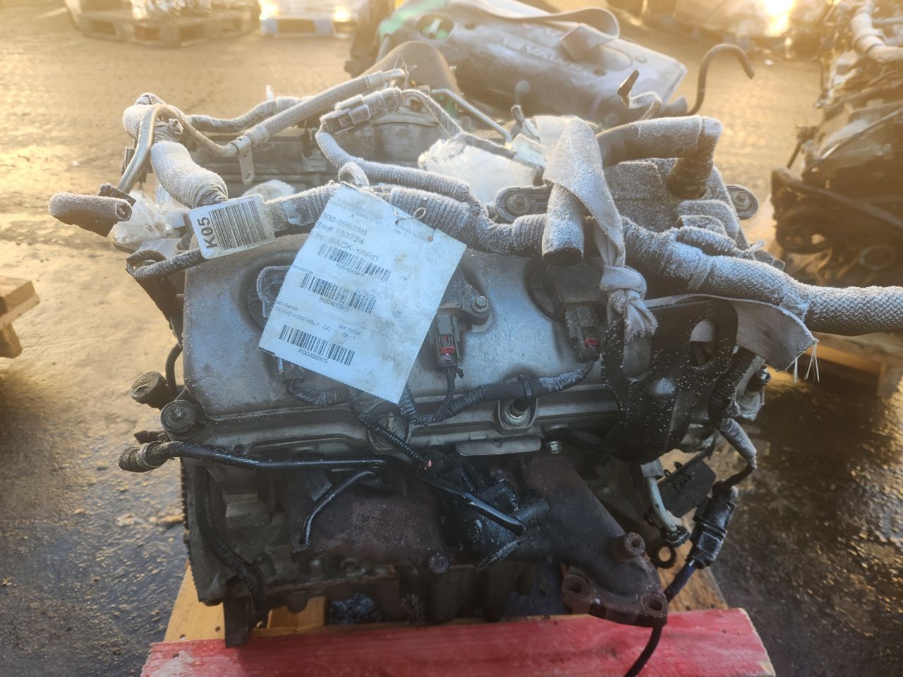 2014 FORD EXPLORER 6cyl Gasoline Turbo 3.5 ENGINE ASSEMBLY - 406985 — photo 5