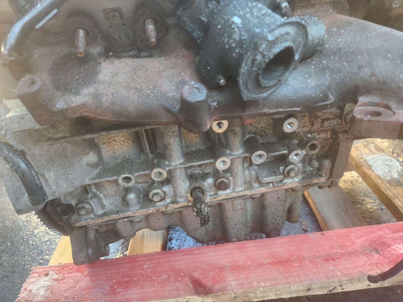 2014 FORD EXPLORER 6cyl Gasoline Turbo 3.5 ENGINE ASSEMBLY - 406985 — photo 6