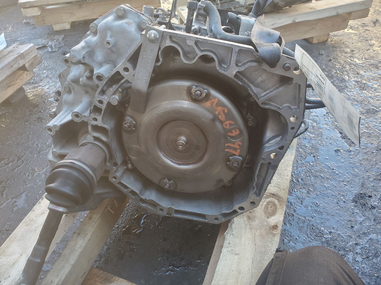 2014 NISSAN VERSA 4cyl Gasoline 1.6 DOHC Transmiss,Transaxle - 407258
