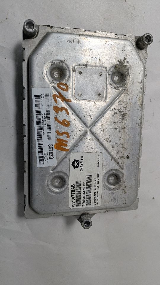 2014 DODGE CARAVAN 6cyl Gasoline 3.6 Eng/Motor Cont Mod - 407493